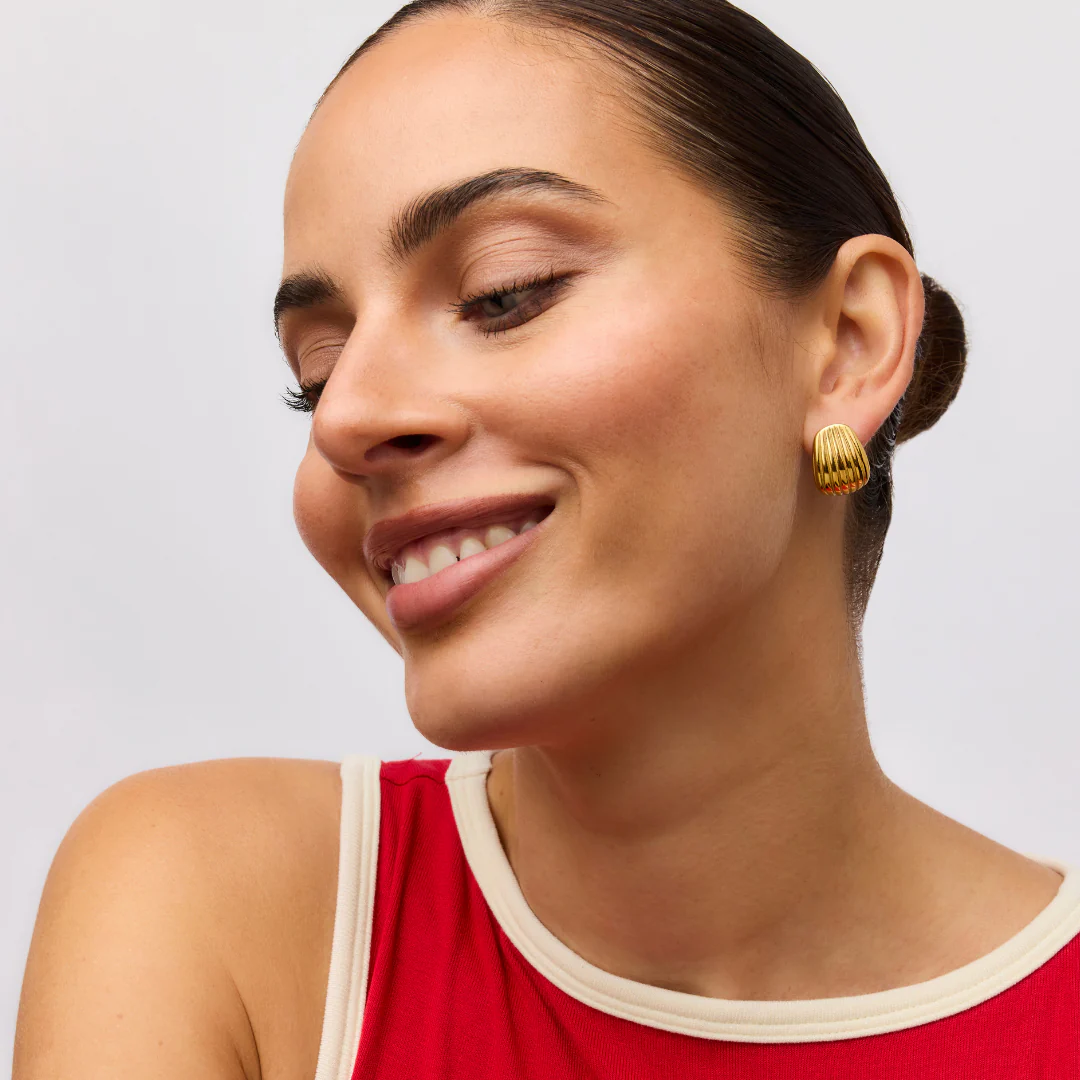 Ally Earrings (Gold) - Image 4
