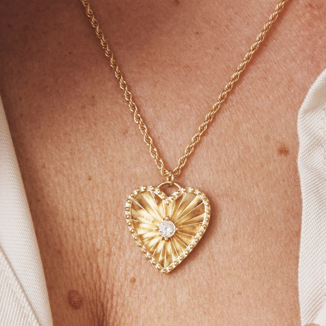 Chunky Heart Necklace Bundle (Gold) - Image 3
