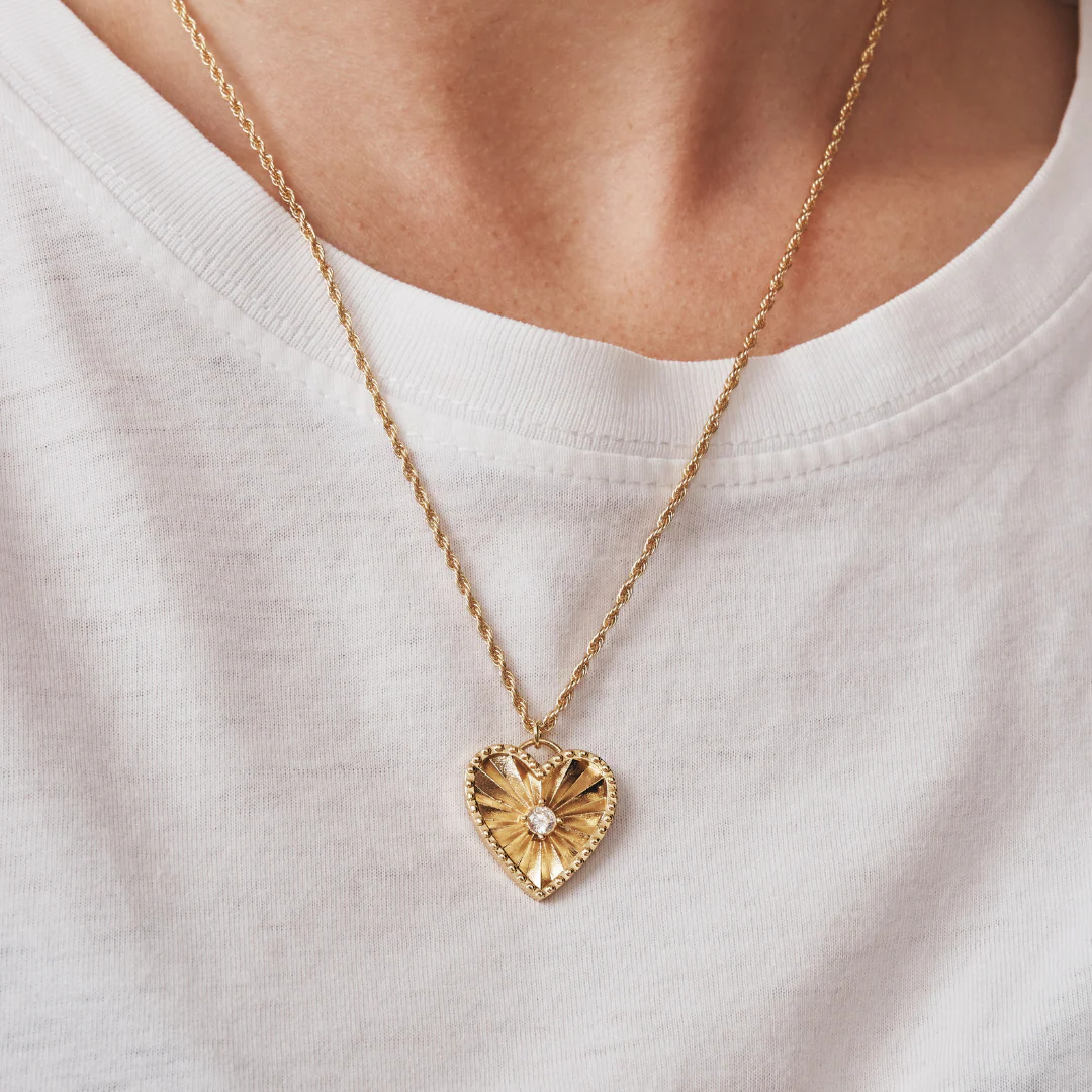 Chunky Heart Necklace Bundle (Gold) - Image 4