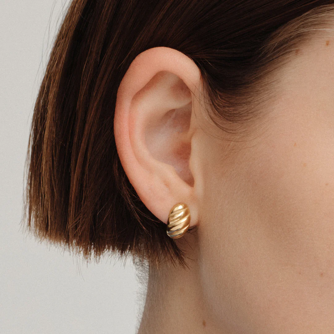 Mini Croissant Stud - Image 4
