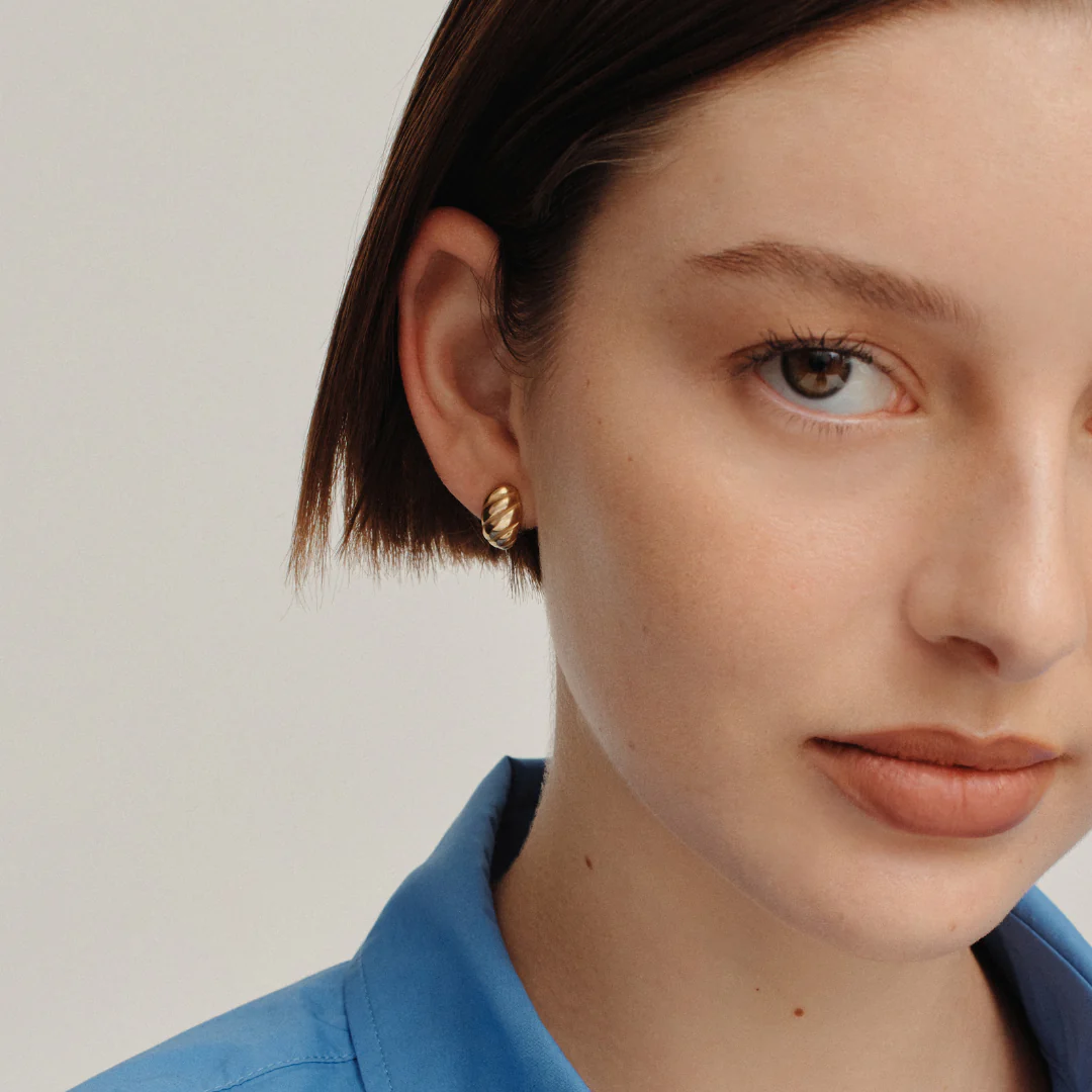 Mini Croissant Stud - Image 5