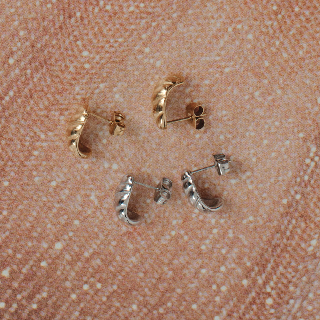 Mini Croissant Stud - Image 6