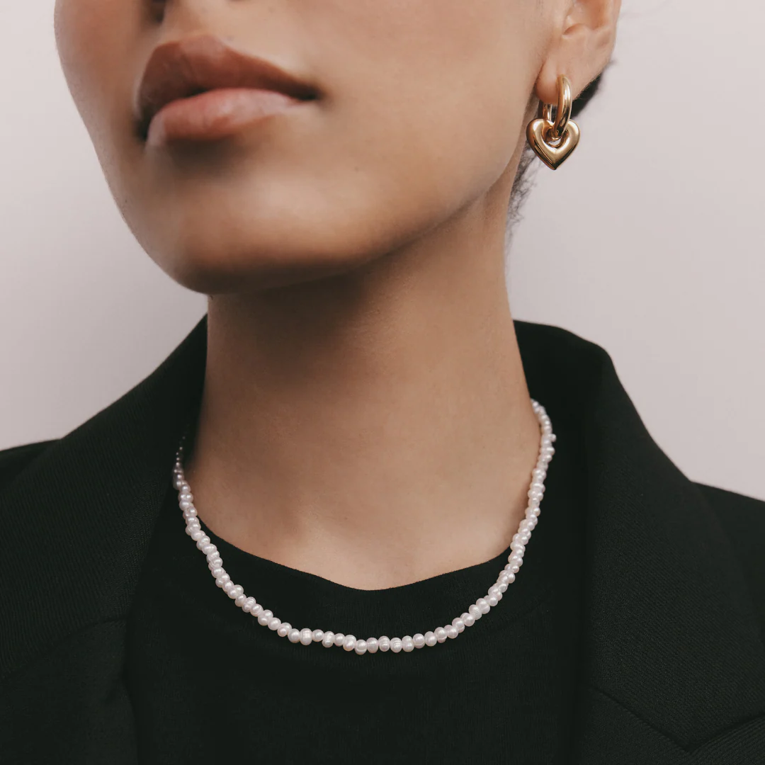 Pearl Necklace (Silver) - Image 4