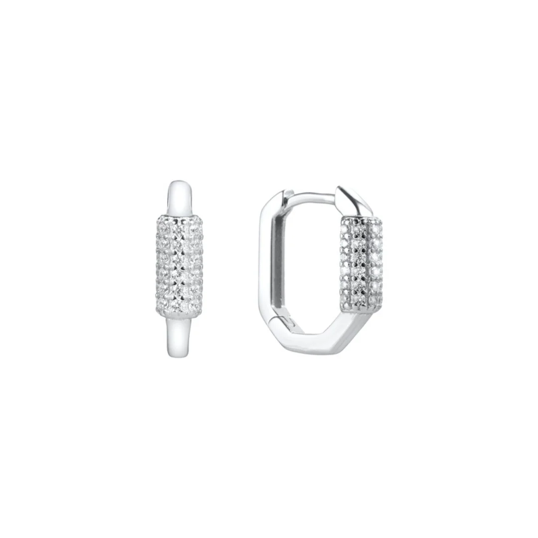 Rhinestone Huggie Set - Image 3
