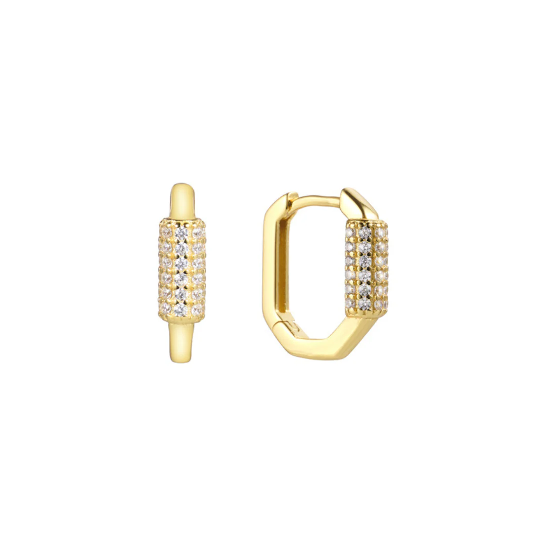 Rhinestone Huggie Set - Image 4