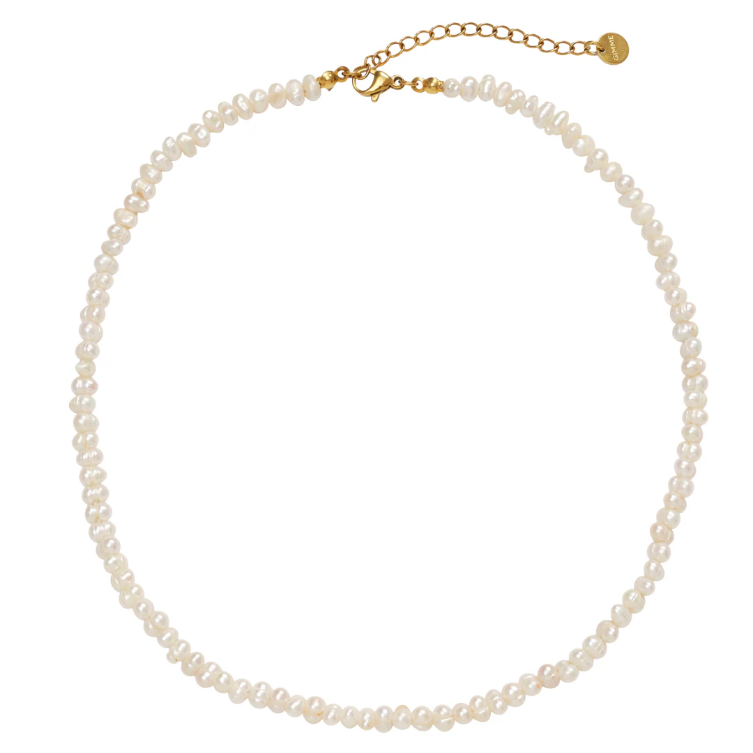Pearl Necklace (Gold) - Image 6